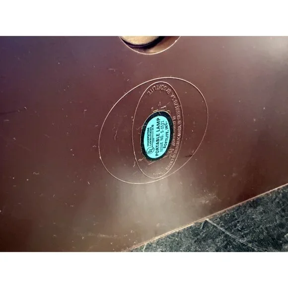 Clydesdale Table Lamp With Clydesdales Sticker 16” Gilbert Products Horse Pony - Picture 6 of 11